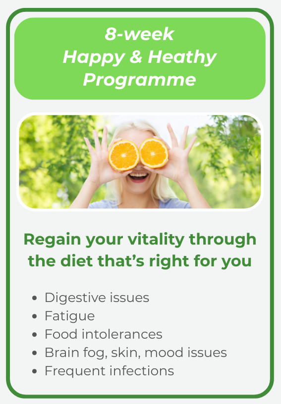 nutrition program regain vitality